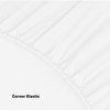 Funky Gadgets Super King Fitted Sheet White - (12 Inch)