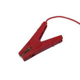 Electric Fencing Crocodile Clips x2 (Fence Insulated Connection Cable)