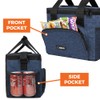 OPUX Soft Cooler Bag, Insulated Collapsible Lunch Cooler Bag for