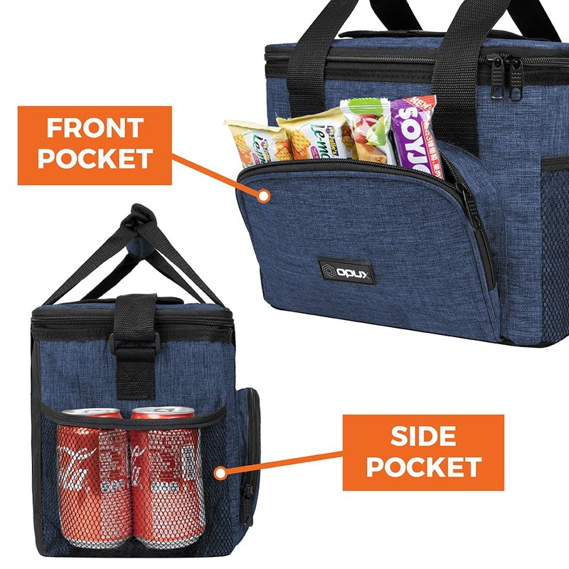 OPUX Soft Cooler Bag, Insulated Collapsible Lunch Cooler Bag for