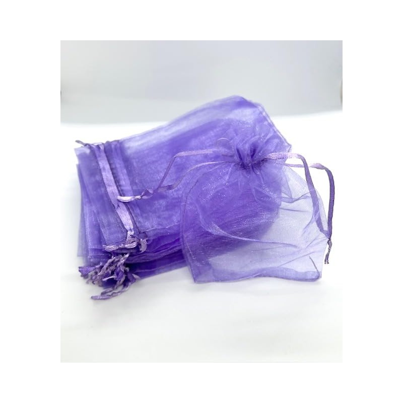 50 pcs Organza Gift Bags (4 x 6 inches)