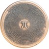 Pi 3.14 Coin in Copper