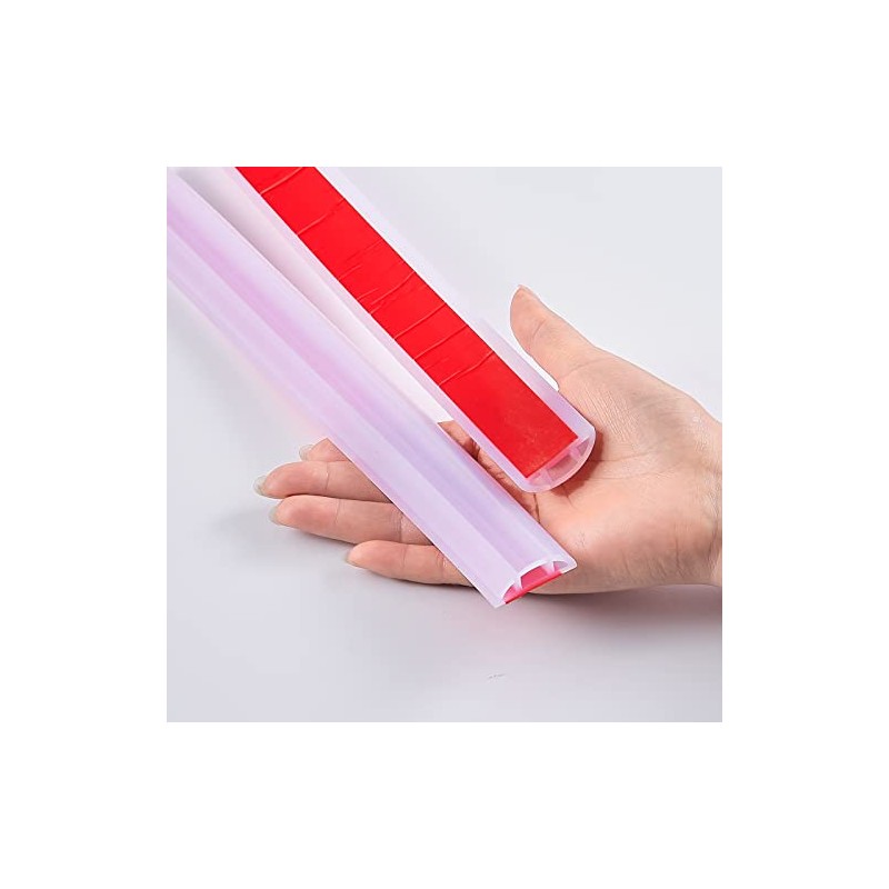 Bathroom Foldable Block water Stopper sealing strip shower threshold dam
