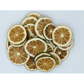 Premium Star Cut Lime Slices for Potpourri and Bowl Fillers, 20-25 Small/med Sized - 3oz
