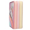 Depesche 13278 Ylvi 3 Compartment Pencil Case Colour Cloud, pink,