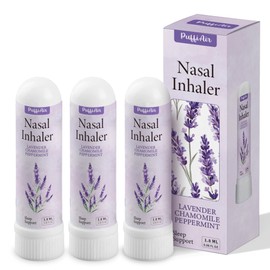 PUFFIAIR Nasal Stick (3 Pack) 丨Pure Lavender & Chamomile Extract丨Sleep and Calm Support