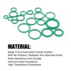 AIMALL 270Pcs 18 Sizes Rubber O-Ring Assortment Kit for Car