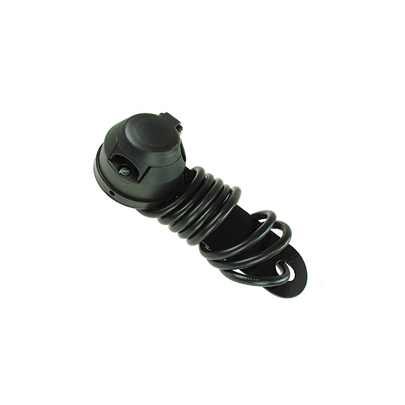 Maypole 027B 7-Pin BK Pre-Wired Socket Cable, 12 N, 1.5