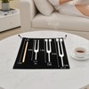 TEKGERLU Professional Therapeutic Tuning Forks Set - 128Hz 256Hz 512Hz