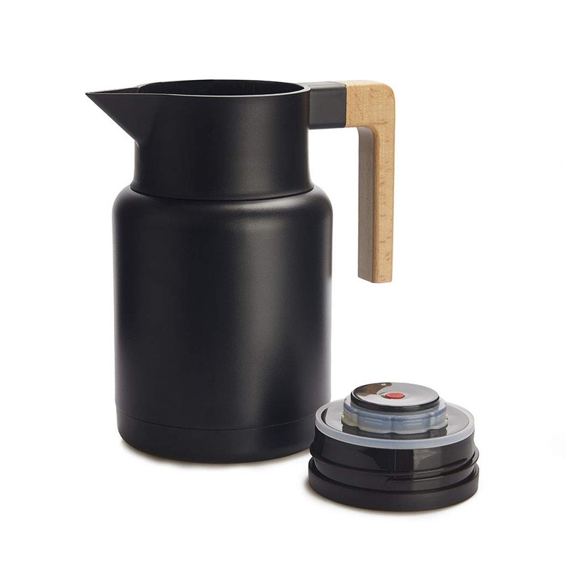 balvi Thermos Flask Home Colour Black 1.3 L Leak-proof Closure