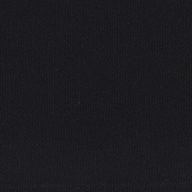 Kt KILOtela - Fabric by the Metres of Tinted Smooth Canvas, Light Fastness: 5-6, Decoration, Upholstery Chairs, Cushions, Curtains, Bags, Sewing, Width 280 cm, Length to Choice of 50 in 50 cm, Black