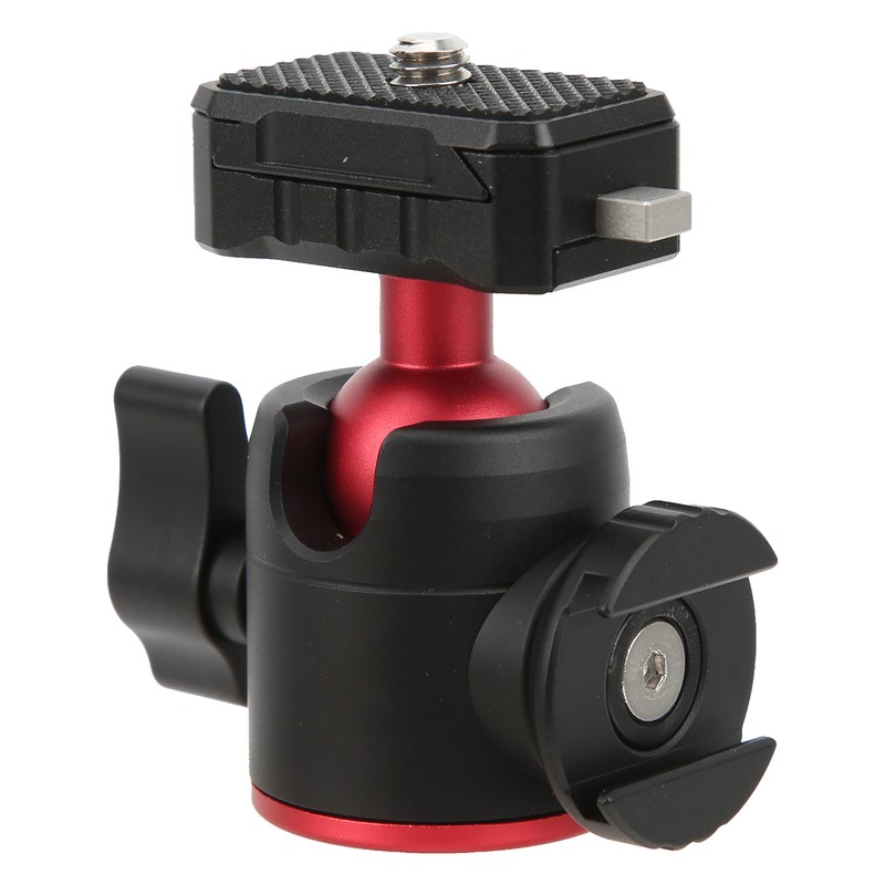 Tripod Ball Heads Metal 360 Degree Rotating with Cold Shoe