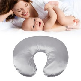 Baby Nursing Pillow Cover, Satin Nursing Pillow Cover Set, Soft Wash Bares Nursing Pillow Slip Cover, Nursing Pillow for Newborn Girls, Skin-Friendly Pillow, Slip Cover