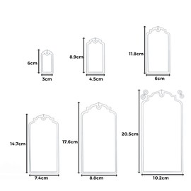 Stanzenshop Cutting Template: Tags with Edge - Perfect your craft projects with our high-quality and precise cutting template. Effortless, clean cuts guarantee you a