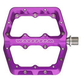 Wolf Tooth Waveform Aluminum Pedals - Large - Ultraviolet Purple