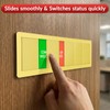 Office Door Sign with 6 Options, Gold Acrylic Privacy Door