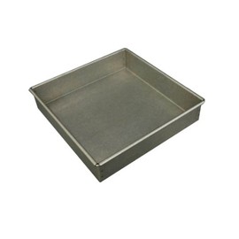 Tiger Crown 2364 Cake Pan, Silver, 7.9 x 7.9 x 1.8 inches (200 x 200 x 45 mm), Aluminum Plated
