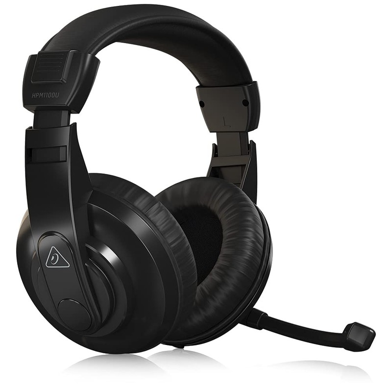 Behringer HPM1100U Multi-Purpose USB Headset, Compatible with PC and Mac
