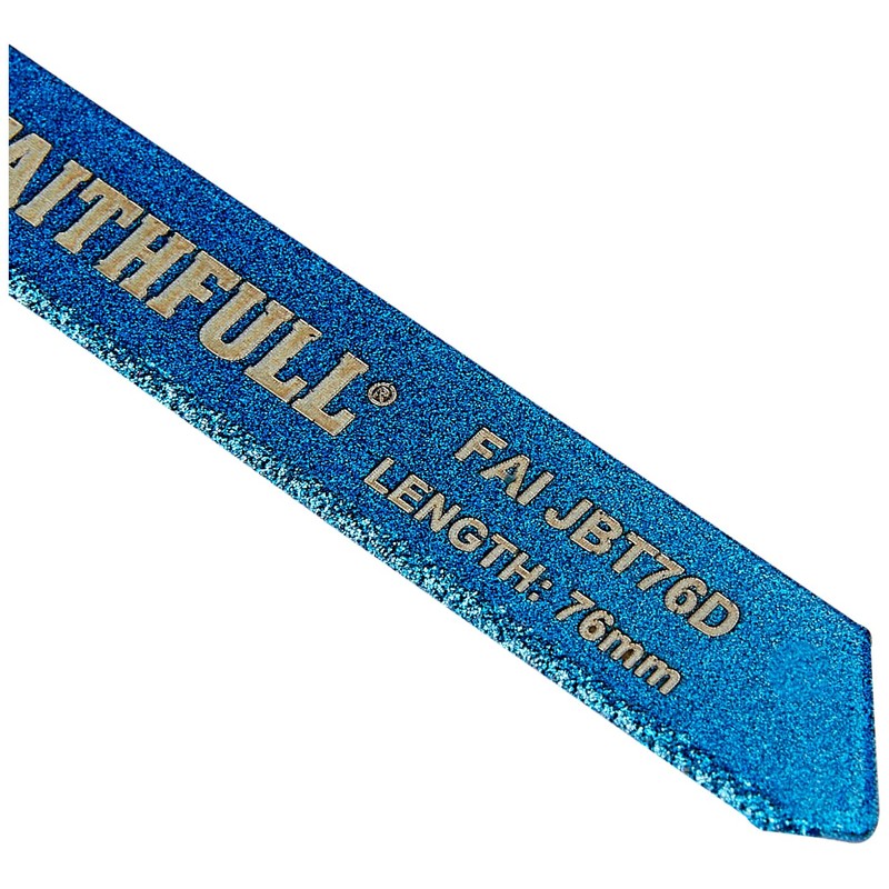 Faithfull JBT76D Jigsaw Blade Diamond Grit 76mm