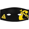 Cressi Pony Tail Neo Mask Strap Cover_Black/Yellow - Neoprene Mask