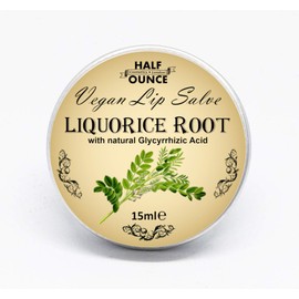 Liquorice Balm, Vegan Lip Salve containing Liquorice (Licorice) Root Extract