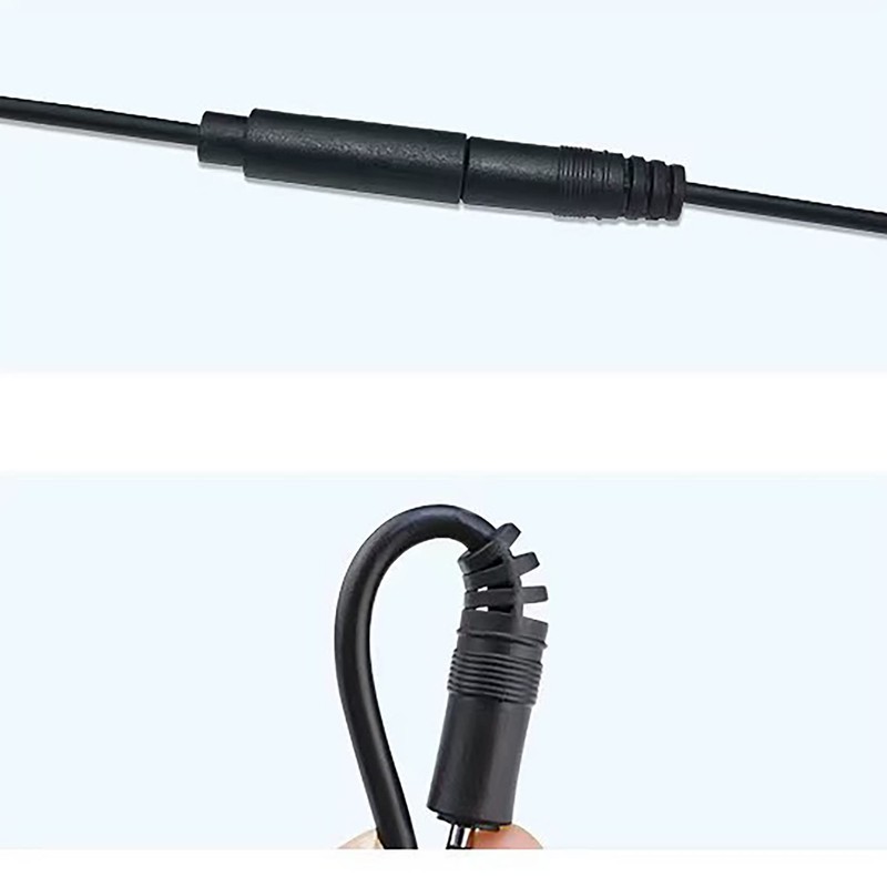 tunghey 10Inch Replacement 3.5mm Male Plug to Bare Wire Open