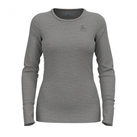 Odlo Intimo termico da donna Merino 200 I Intimo Merino da donna I Maglia termica a maniche lunghe con collo rotondo I Donna
