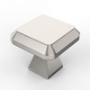 Amerdeco 10 Pieces Furniture Knobs Brushed Nickel Kitchen Hardware Cabinet