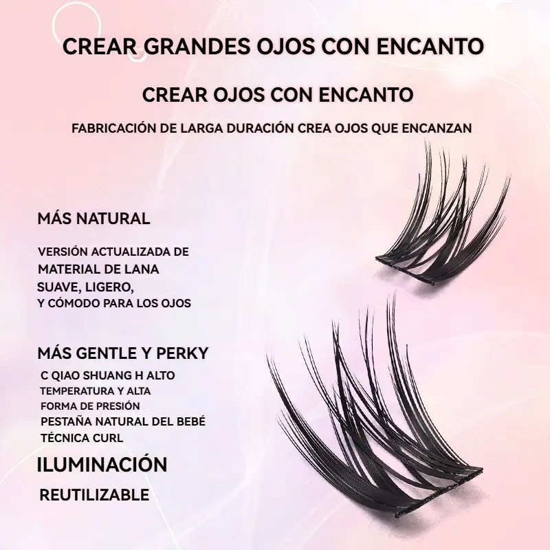 Kit Para Extensiones De Pestañas, Que Incluye Pinzas Y Pegam