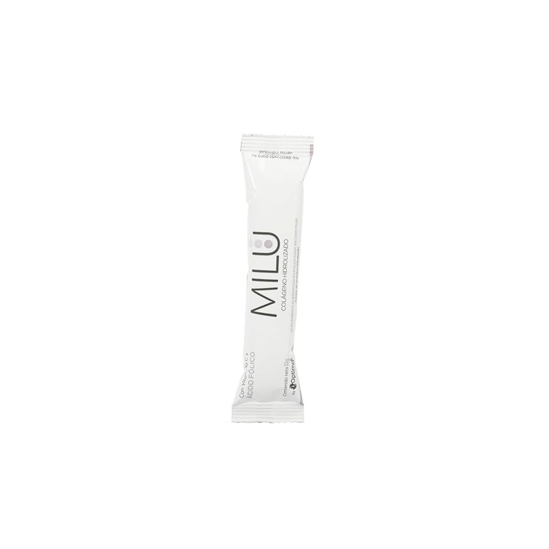 MILU | Colageno Hidrolizado puro con Acido Folico + Vitamina