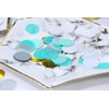 Pack of 1000 Mint Gold Paper Confetti Wedding Birthday Party