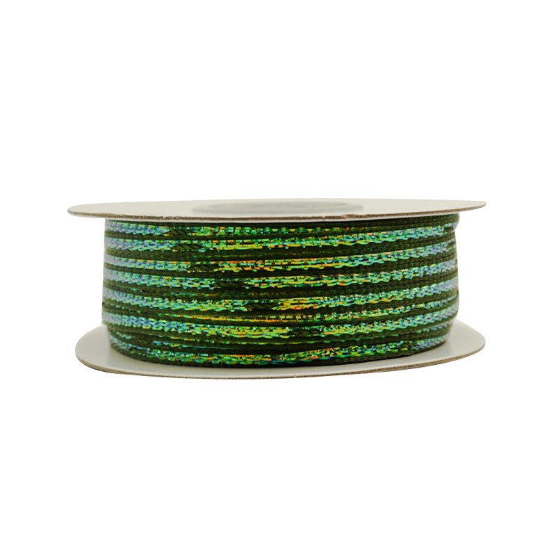 Lassos Boutique 1/8" X 50 Yards Iridescent Pull String Bows