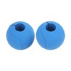 1 Pair of Barbell Dumbbell Curved Bar Grip Round Spherical