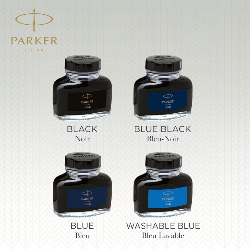 Parker flacone di inchiostro liquido Quink per penna stilografica |