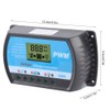 12V 24V PWM Solar Controllers LCD Display Solar Charge Controller