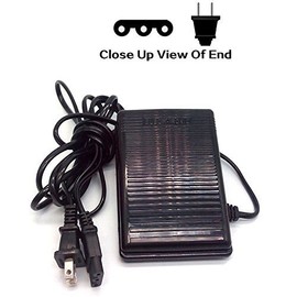 HONEYSEW Foot Control Pedal & Cord 033770217 for JANOME 644D 734D Viking HUSKYSTAR