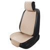 VarCozy Linen Car Seat Covers, 2PCS Breathable Front Pair Seat