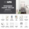 Ilyapa Window Frame Wall Decor 2 Pack - Large 18x22