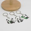 Cute Panda Keychain Charm Accessories Animal Panda Key Chain Ring
