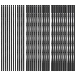 YullSorom 5 Inch Pin End Scroll Saw Blade 15 TPI for Wood, High Carbon Steel 36 Pack