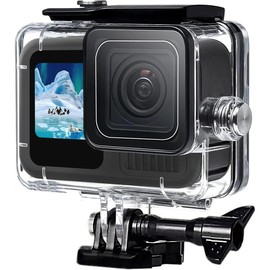 196FT/60M Waterproof Case for Go Pro Hero 13/Hero12 Black/Hero11 Black/Hero10 Black/Hero9 Black,Protective Underwater Diving Housing with Accessories for Hero13/12/11/10/9 Black Action Camera - Model: Hero13/12/11/10/9 Black Magnetic case