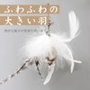 SONGWAY Cat Toy, Cat Feathers, Insects, Fluffy, Natural Feathers, Primary