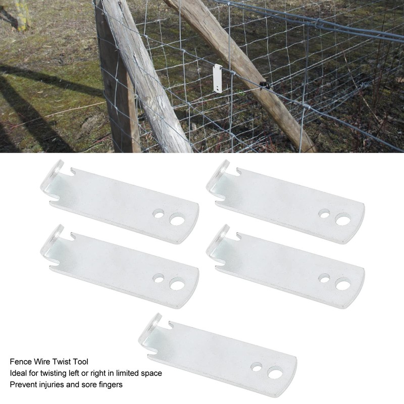 Yosoo Fence Wire Tensioning Tool, 5pcs Pull Tie Wire Twister