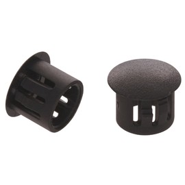 The Hillman Group 58135 5/8-Inch Black Nylon Hole Plug, 10-Pack