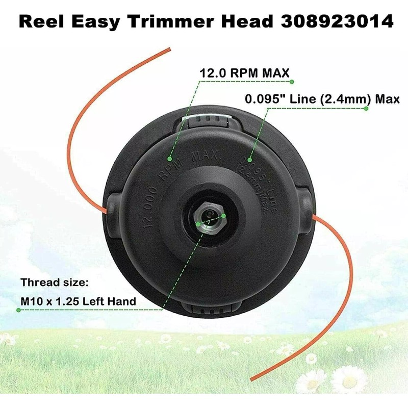 For Toro Trimmer Head Assembly for Toro 51975 51955 51954