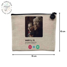 Canvas Bag - Mary Shaw Tummy Control Movie Horror Encounter Love - Canvas Cosmetic Bag - Purse - 15x10cm Mary Sha 15x10cm Cosmetic Bag, Mary Sha, Cosmetic bag