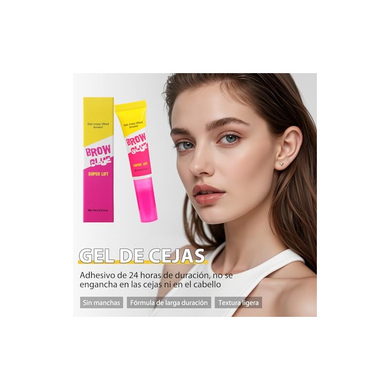 Professional Makeup Gel de Cejas, The Brow Glue, Estilizador de