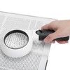 Handheld Magnifying Glass 5X Main Lens 20X Secondary Lens Magnification