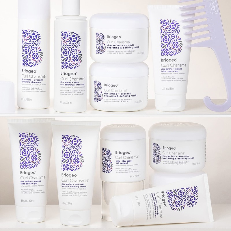 Briogeo Curl Charisma Rice Amino + Avocado Leave-In Defining Crème,