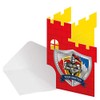 Knights Party Invitation 8 in packet